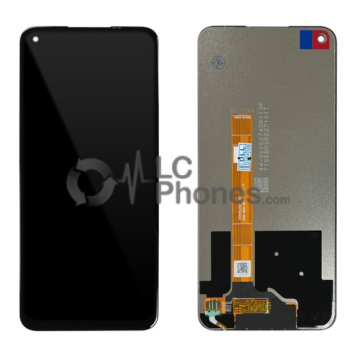 Realme 7 5G RMX2111 / Narzo 30 Pro 5G RMX2117 - Full Front LCD Digitizer Black