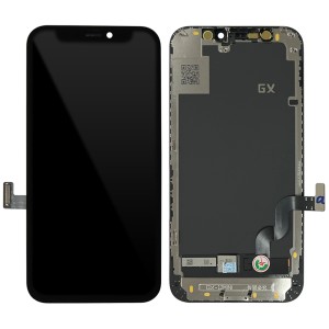 iPhone 12 Mini - LCD Hard OLED Digitizer Black A+++ GX