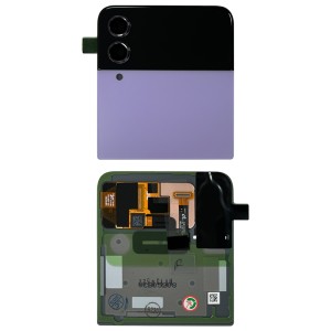 Samsung Galaxy Z Flip4 5G F721 - Battery Cover with Display LCD Sub Purple 