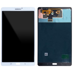 Samsung Galaxy Tab S 8.4 Wifi SM-T700 - Full Front LCD Digitizer White 