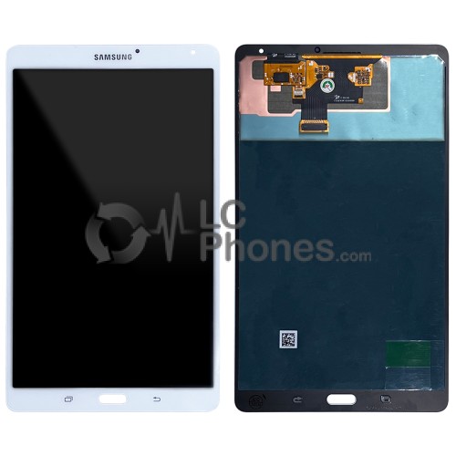 Samsung Galaxy Tab S 8.4 Wifi SM-T700 - Full Front LCD Digitizer White (Original Remaded)