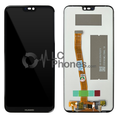 Huawei P20 Lite ANE-LX1 - Full Front LCD Digitizer Black