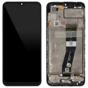 Samsung Galaxy A03 A035 - Full Front LCD Digitizer with Frame Black 