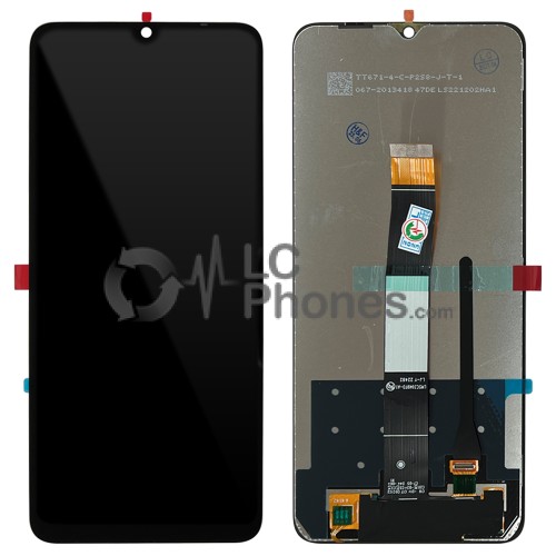 Xiaomi Redmi 12C 22120RN86G - Full Front LCD Digitizer Black