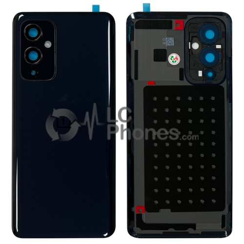 OnePlus 9 - Battery Cover with Adhesive & Camera Lens Astral Black