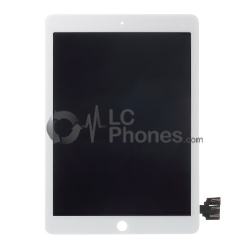 iPad Pro 9.7 (2016) A1673 A1674 A1675 - Full Front LCD Digitizer White ( Original Remaded )