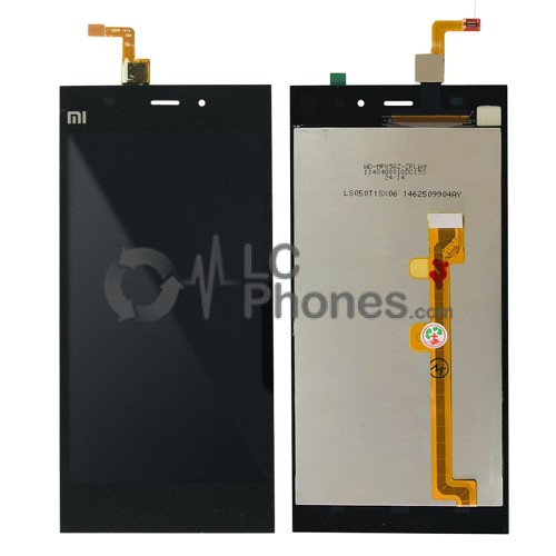 Xiaomi Mi 3 - Full Front LCD Digitizer Black