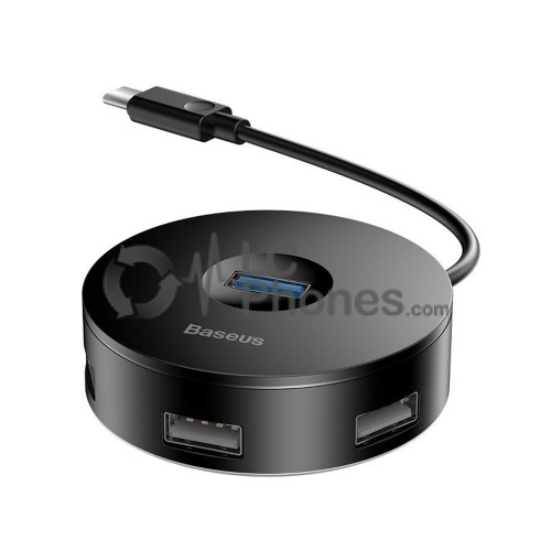 Baseus - Hub 4in1 USB-C to USB 3.0 + 3x USB 2.0 15cm Black (CAHUB-G01)