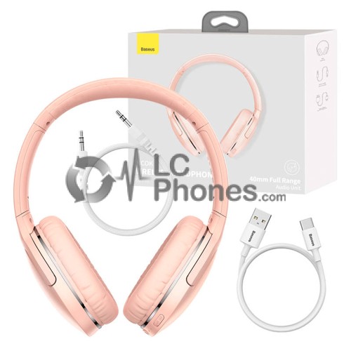 Baseus - Encok Wireless Headphone D02 Pro Pink (NGTD010304)