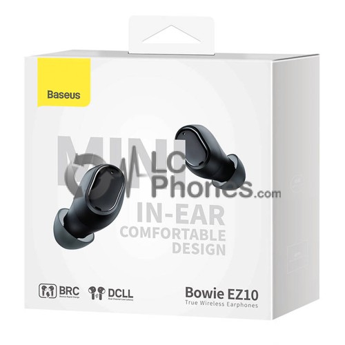 Baseus - Bowie EZ10 Wireless Earphones Black (A00054300116-Z1)