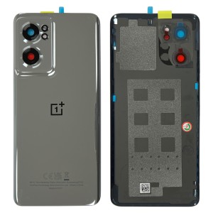 One Plus Nord CE 2 5G - Battery Cover with Adhesive and Camera Lens Mirror Gray 