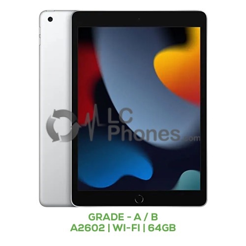 iPad 10.2 9th Gen (2021) A2602 Wi-Fi 64GB Grade A / B