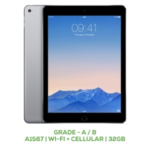 iPad Air 2 A1567 Wi-Fi + Cellular 32GB Grade A / B