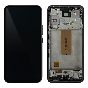 Samsung Galaxy A54 5G A546 - Full Front LCD Digitizer with Frame Black 