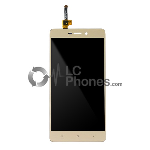 Xiaomi Redmi 3 - Full Front LCD Digitizer Gold