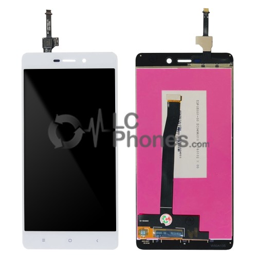 Xiaomi Redmi 3 - Full Front LCD Digitizer White