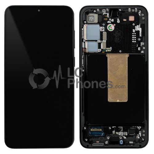 Samsung Galaxy S23+ S916 - Full Front LCD Digitizer with Frame Graphite Gray < Service Pack >