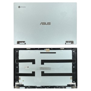 Asus Chromebook Flip 14” C434TA - Front Housing Cover with Hinges Silver  Grade A