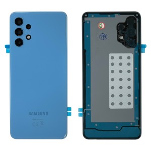 Samsung Galaxy A32 A325 - Battery Cover with Adhesive & Camera Lens Awesome Blue 