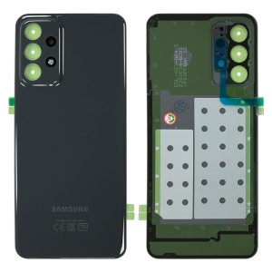 Samsung Galaxy A23 A235 - Battery Cover with Camera Lens and Adhesive Black 