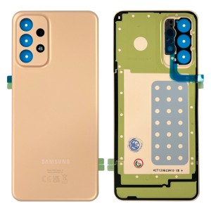 Samsung Galaxy A23 5G A236 - Battery Cover with Camera Lens and Adhesive Peach 