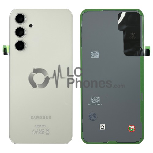 Samsung Galaxy A54 5G A546 - Battery Cover with Adhesive and Camera Lens White < Service Pack >