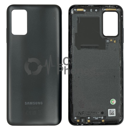 Samsung Galaxy A03s A037 - Back Housing Cover Black < Service Pack >