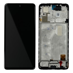 Xiaomi Redmi Note 10 Pro - Full Front LCD Digitizer with Frame Onyx Gray