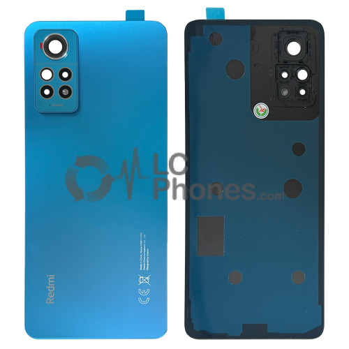 Xiaomi Redmi Note 12 Pro 4G 2209116AG - Battery Cover with Camera Lens and Adhesive Ice Blue
