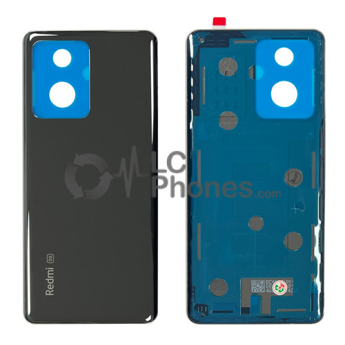 Xiaomi Redmi Note 12 Pro+ 22101316UCP - Battery Cover with Adhesive Obsidian Black