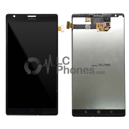 Nokia Lumia 1520 - Full Front LCD Digitizer Black