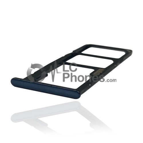 Asus Zenfone Max Pro (M2) ZB631KL / ZB630KL - Sim Card Tray Holder Blue