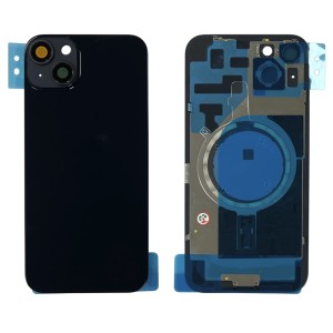 iPhone 14 Plus - Battery Cover with Camera Lens & Plate Black