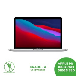 MacBook Pro 13 M1 A2338 - Apple M1 CPU 3.20GHz 16GB 512GB SSD / Grade A