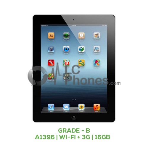 iPad 2 A1396 Wi-Fi + 3G 16GB Grade B