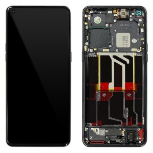 OPPO Find X5 Pro CPH2305 - Full Front LCD Digitizer with Frame Ceramic Black 