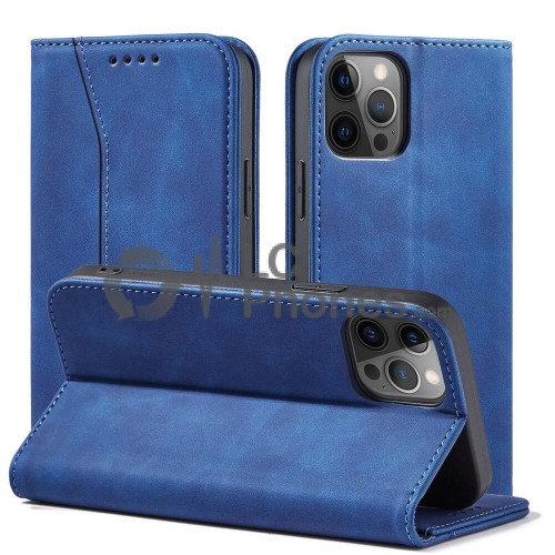 Samsung Galaxy A23 5G A236 - Magnet Elegant Flip Cover Case Blue