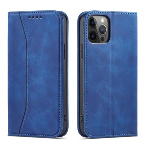 Samsung Galaxy A23 5G A236 - Magnet Elegant Flip Cover Case Blue