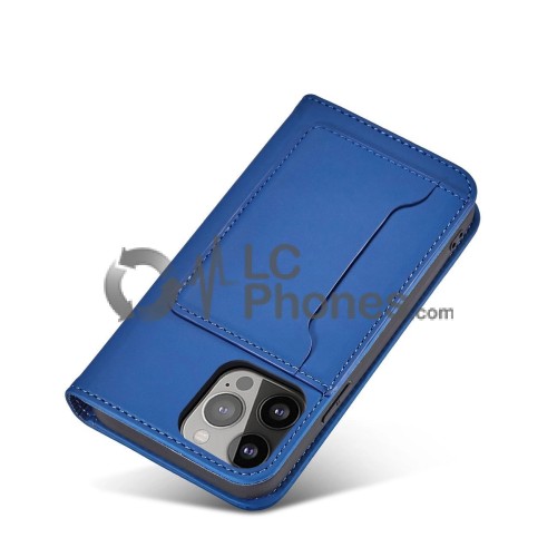 Samsung Galaxy A23 5G A236 - Magnet Elegant Flip Cover Case Blue