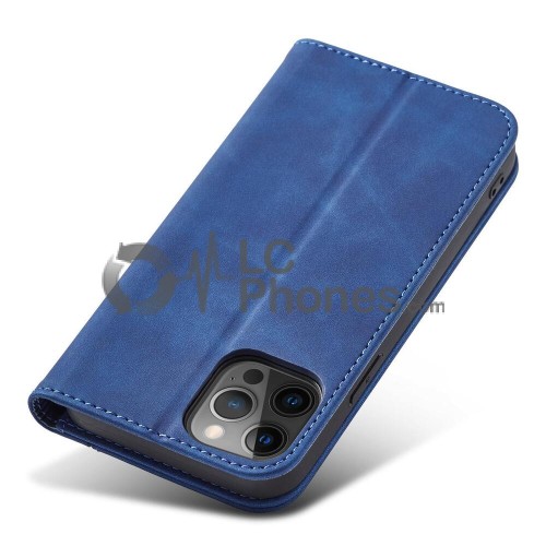 Samsung Galaxy A23 5G A236 - Magnet Elegant Flip Cover Case Blue