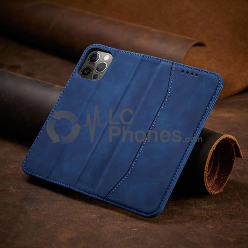 Samsung Galaxy A23 5G A236 - Magnet Elegant Flip Cover Case Blue