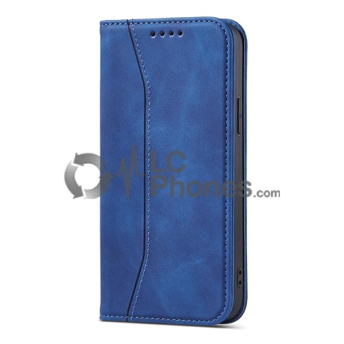 Samsung Galaxy A23 5G A236 - Magnet Elegant Flip Cover Case Blue