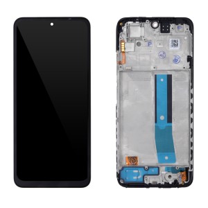 Xiaomi Redmi Note 11 2201117TG, 2201117TI, 2201117TY, 2201117TL - Full Front LCD Digitizer with Frame Black