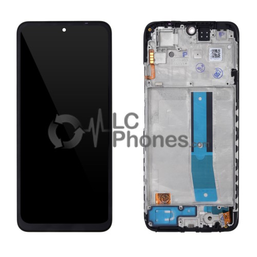 Xiaomi Redmi Note 11 2201117TG, 2201117TI, 2201117TY, 2201117TL - Full Front LCD Digitizer with Frame Black