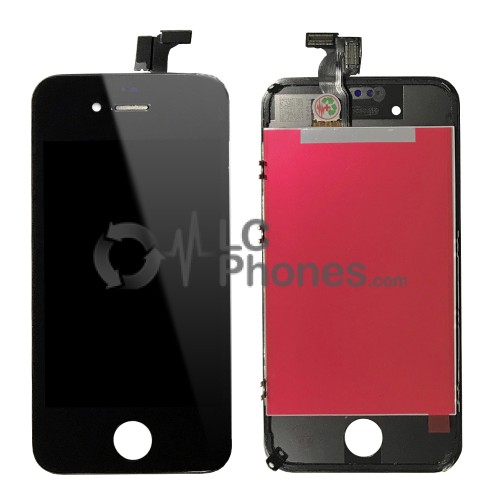 iPhone 4S - Full Front LCD Digitizer (Original Remaded) Black