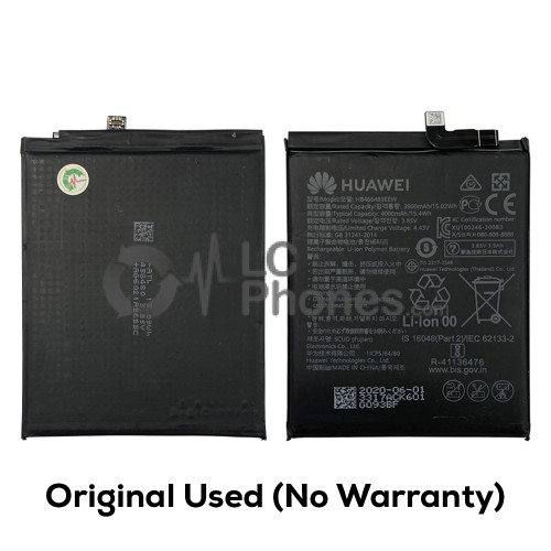 Huawei P40 Lite 5G / Nova 7 Pro 5G / Nova 7 SE 5G Youth - (Original Used) Battery HB466483EEW 4000mAh 15.4Wh (No Warranty)