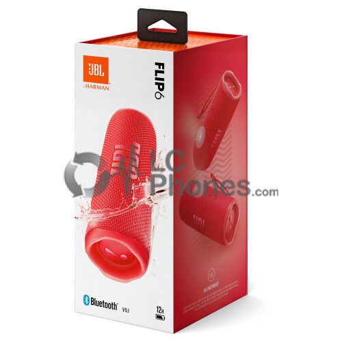 JBL Flip 6 - Bluetooth Waterproof Speaker Red