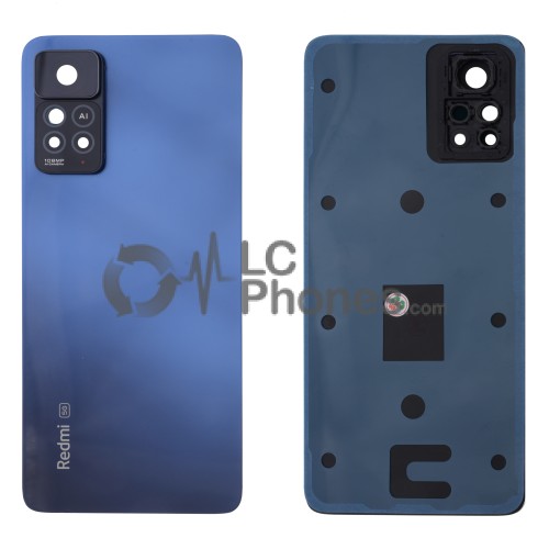 Xiaomi Redmi Note 11 Pro 5G - Battery Cover with Camera Lens and Adhesive Atlantic Blue