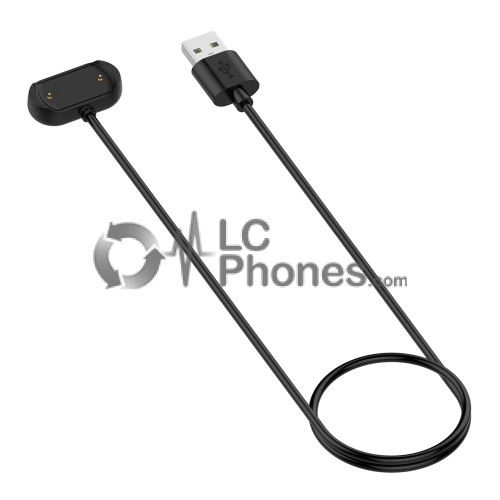 Amazfit GTR 47mm / GTS - USB Magnetic Charging Cable 1m Black