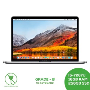 Macbook Pro 13 inch A1706 2017 with Touch Bar - Core i5-7267U CPU 3.10GHz 16GB 256GB SSD / Grade B